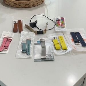 Fitbit Charge 2 with 8 Colorful Watch Bands Collection
